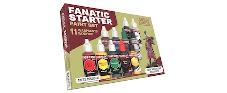 Army Painter Warpaints Fanatic paint sets for miniature painting